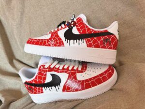 Hand Painted Air Force 1 Sneakers: 97
