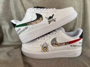 Hand Painted Air Force 1 Sneakers: 99